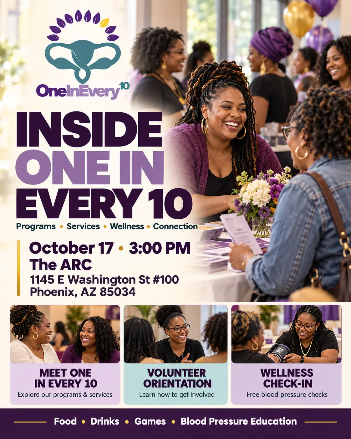 Inside One in Every 10 flyer