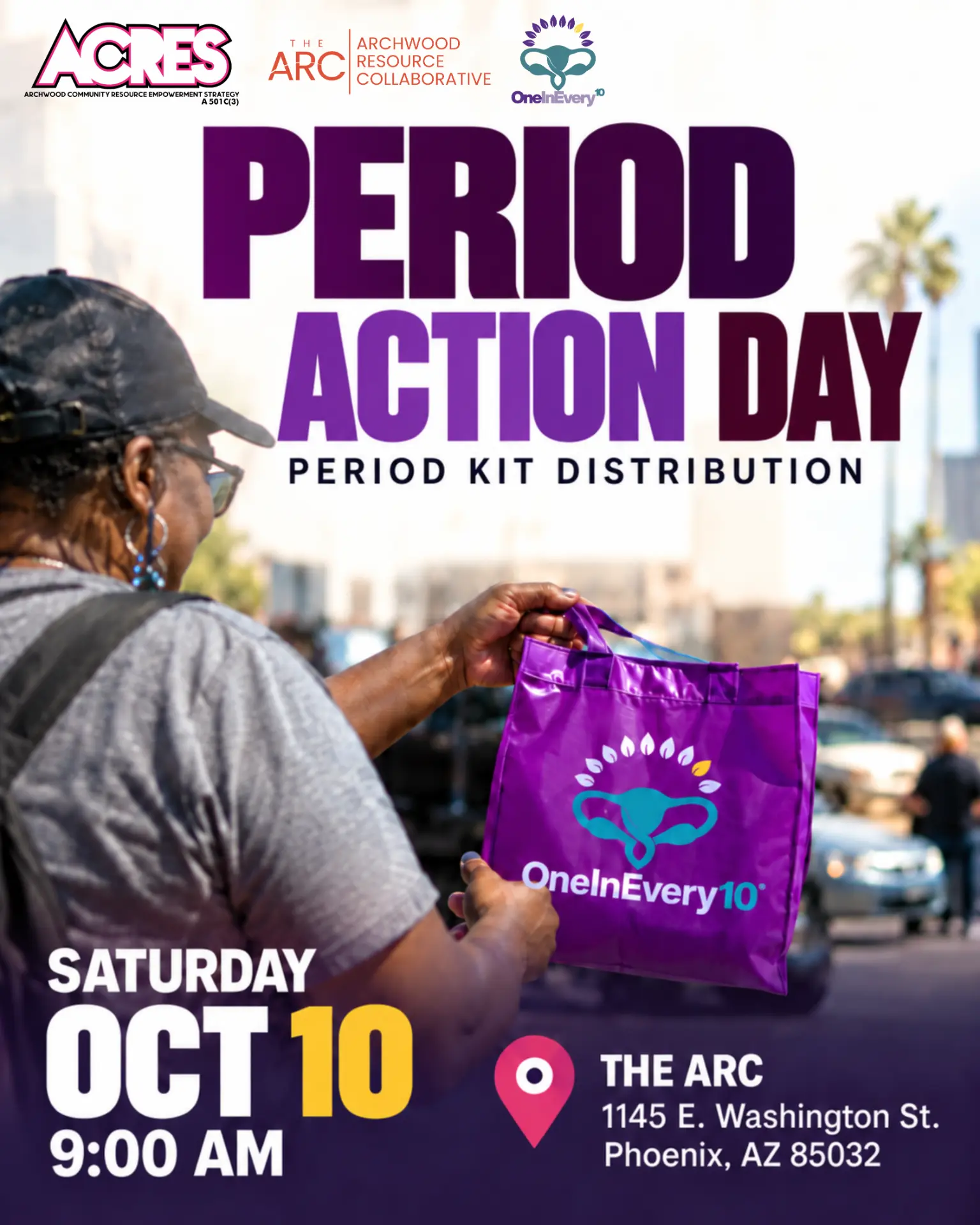 Period Action Day Distribution Day flyer